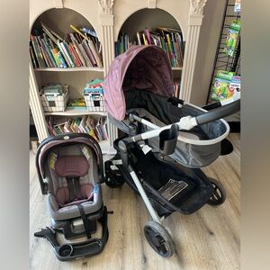 Graco Modes Nest Stroller and infant car seat travel